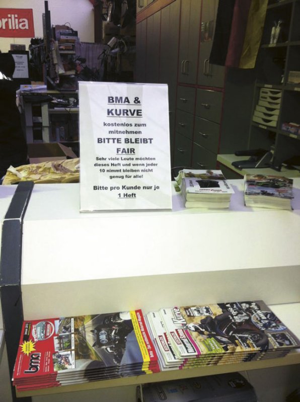 Kradblatt &#8211; Staging