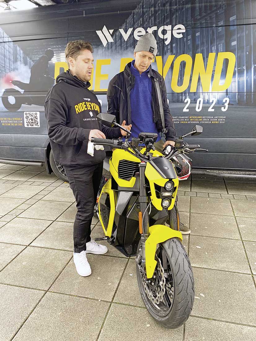 Einweisung vor der Fahrt