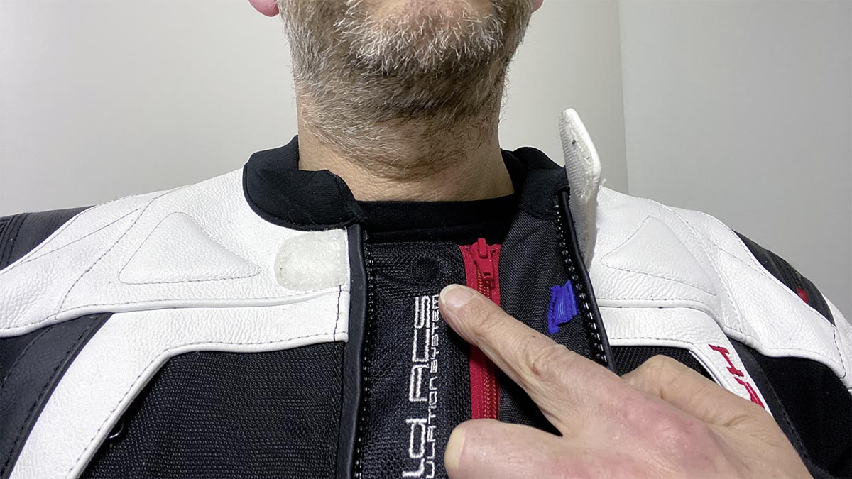 Etwas zu kleiner Gegenklett für den Riegel