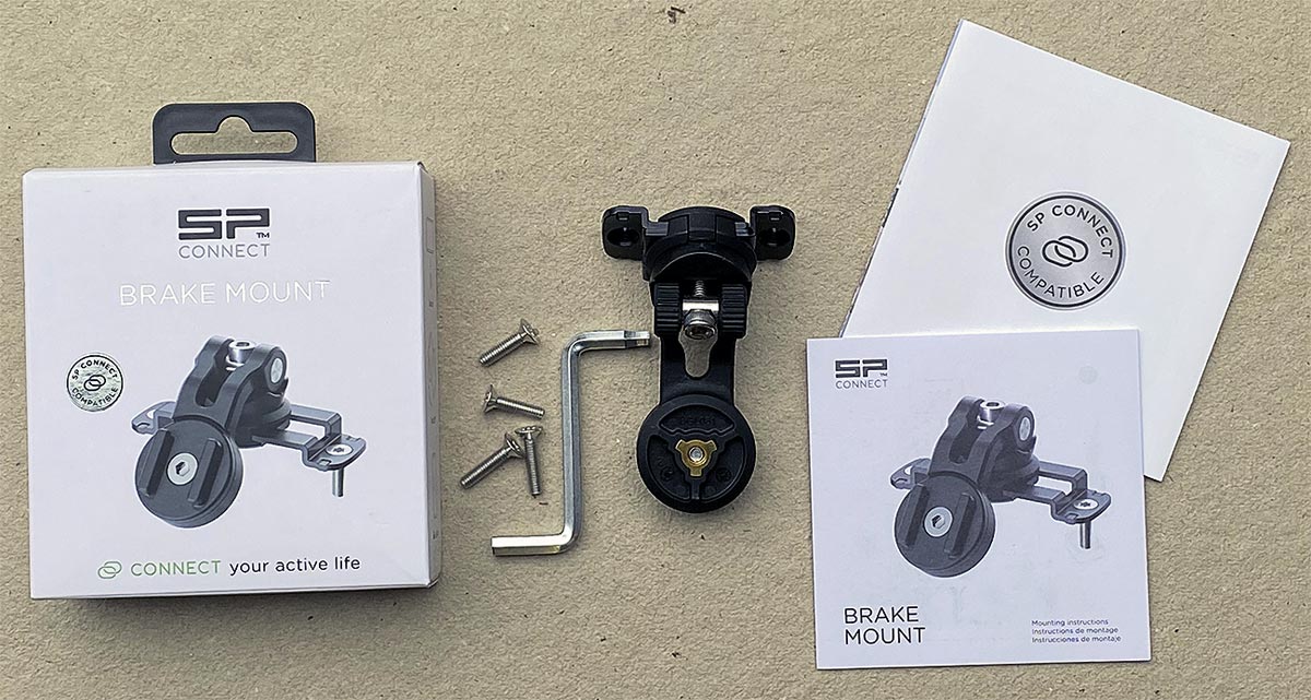SP Connect Brake Mount Lieferumfang