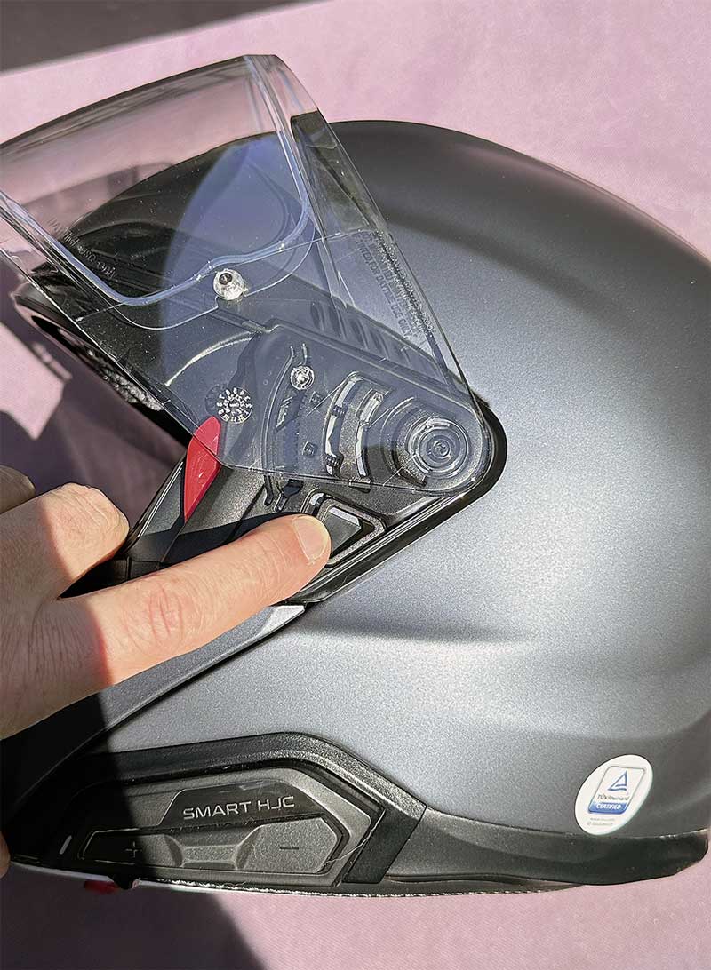 Einfache Visierentriegelung