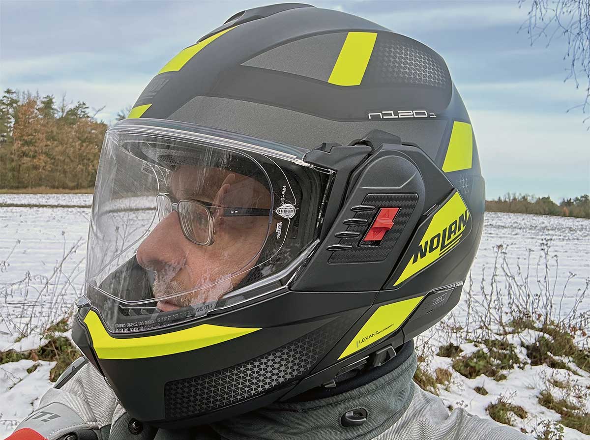 Nolan N120-1 als Integralhelm